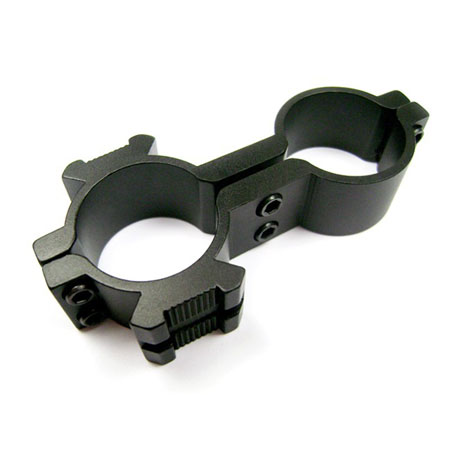 1" ring weaver picatinny rail barrel mount scope laser mount